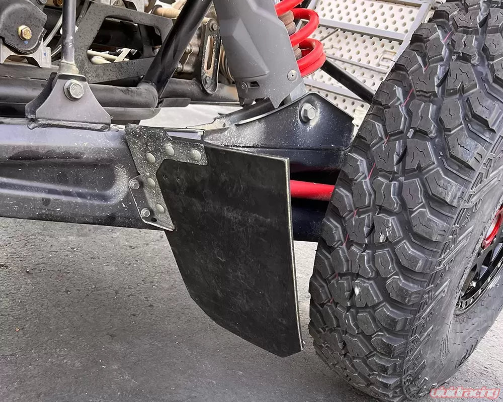 Agency Power Rear Mud Flap Trailing Arm Guard Gray Polaris RZR ProXP | ProR | TurboR 2022+