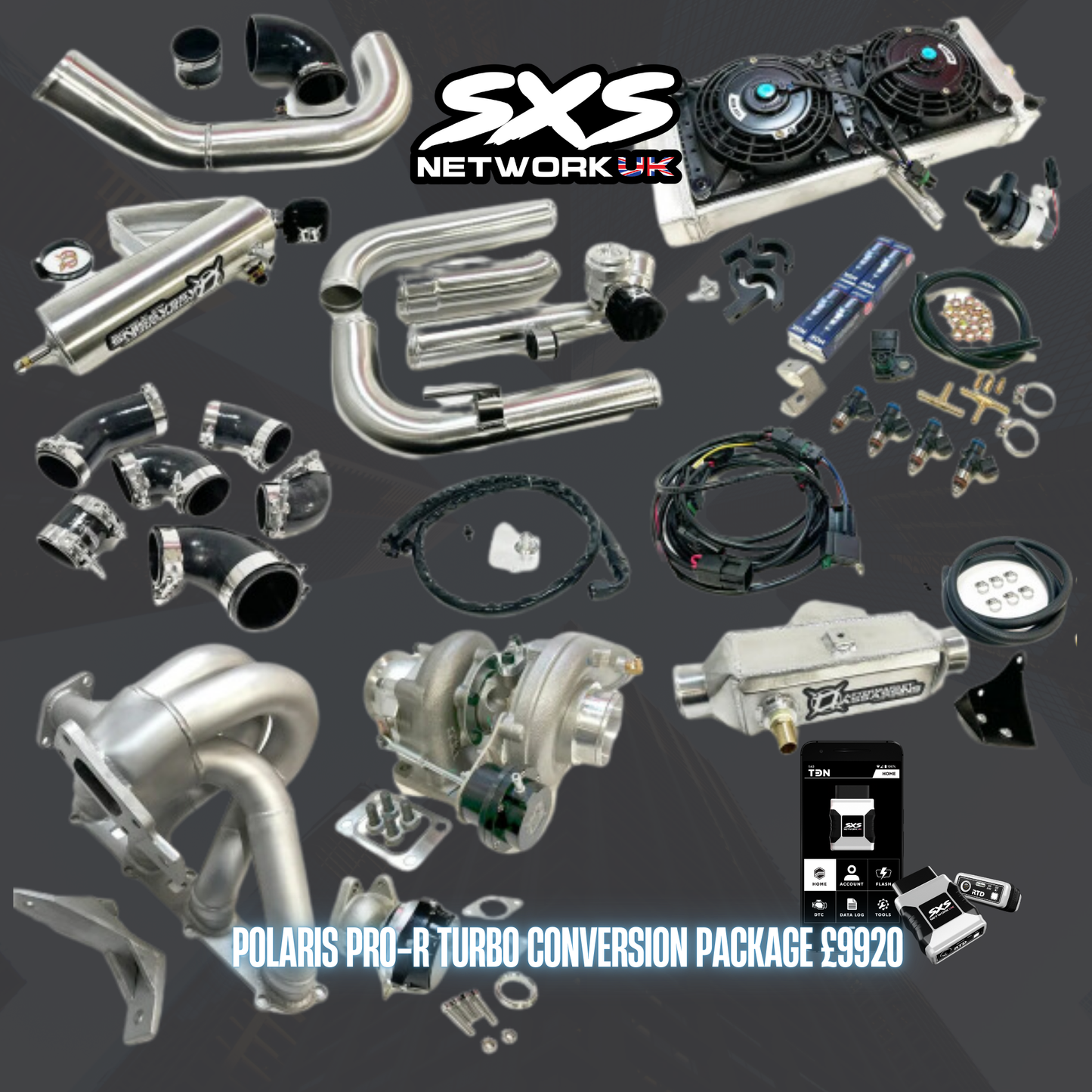 AA - Polaris Pro-R Turbo Conversion Package