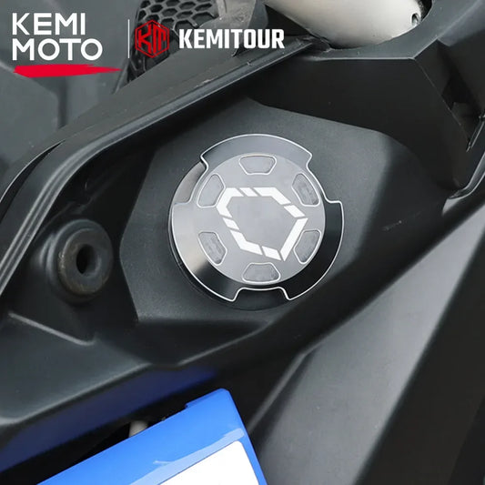 UTV Aluminum Alloy Black CNC Cap Fuel Tank Cover for Can-am Maverick X3 Defender Maverick Max Sport Trail 2018+ 2/4 Doors