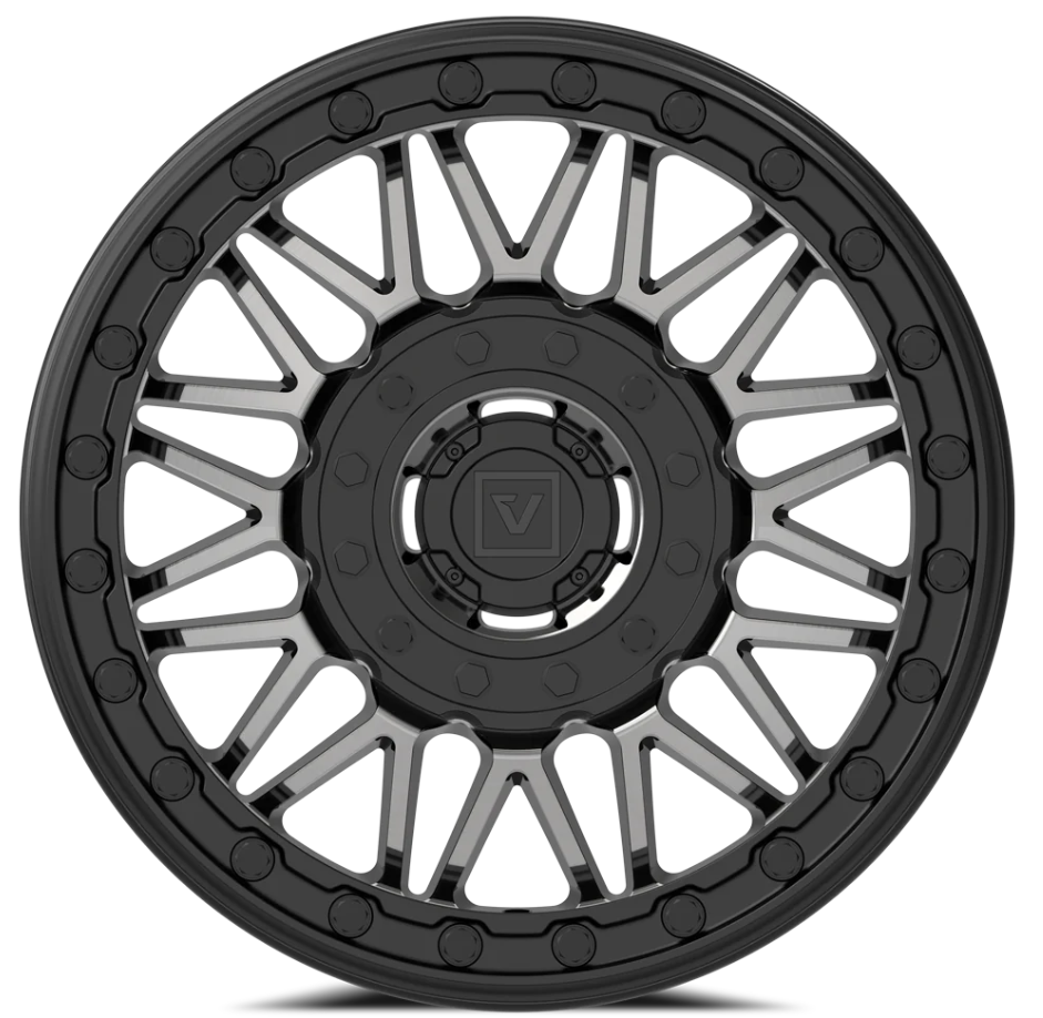 V08 BEADLOCK 15X7 +30MM 4X137/4X156 DARK TINT