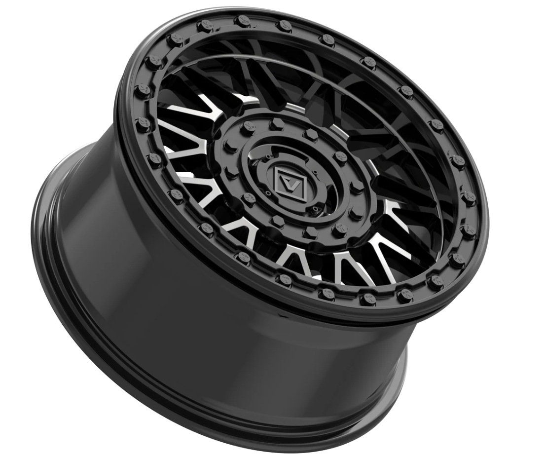 V08 BEADLOCK 15X7 +30MM 4X137/4X156 DARK TINT