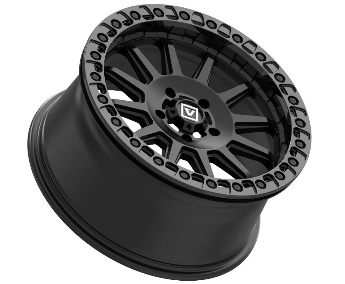 V09 BEADLOCK FLOW FORM 15X10 +00 5X114.3 SATIN BLACK