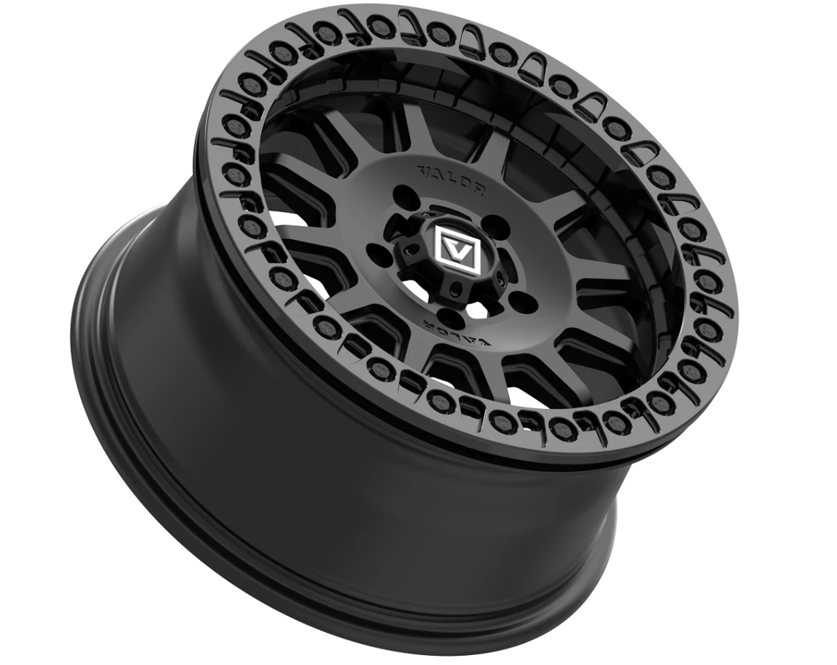V09 BEADLOCK FLOW FORM 15X10 +00 5X114.3 SATIN BLACK