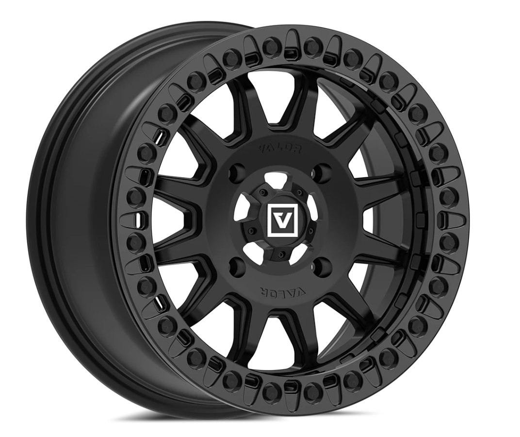 V09 BEADLOCK FLOW FORM 15X10 +00 5X114.3 SATIN BLACK