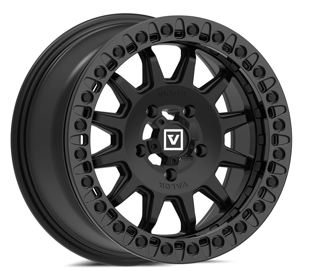 V09 BEADLOCK FLOW FORM 15X10 +00 5X114.3 SATIN BLACK