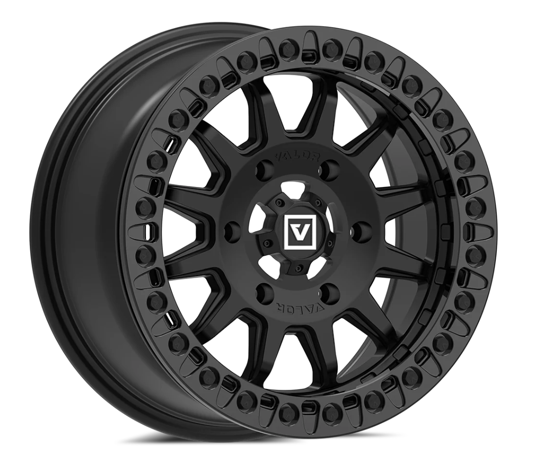 V09 BEADLOCK FLOW FORM 15X7 +40 4X156 SATIN BLACK