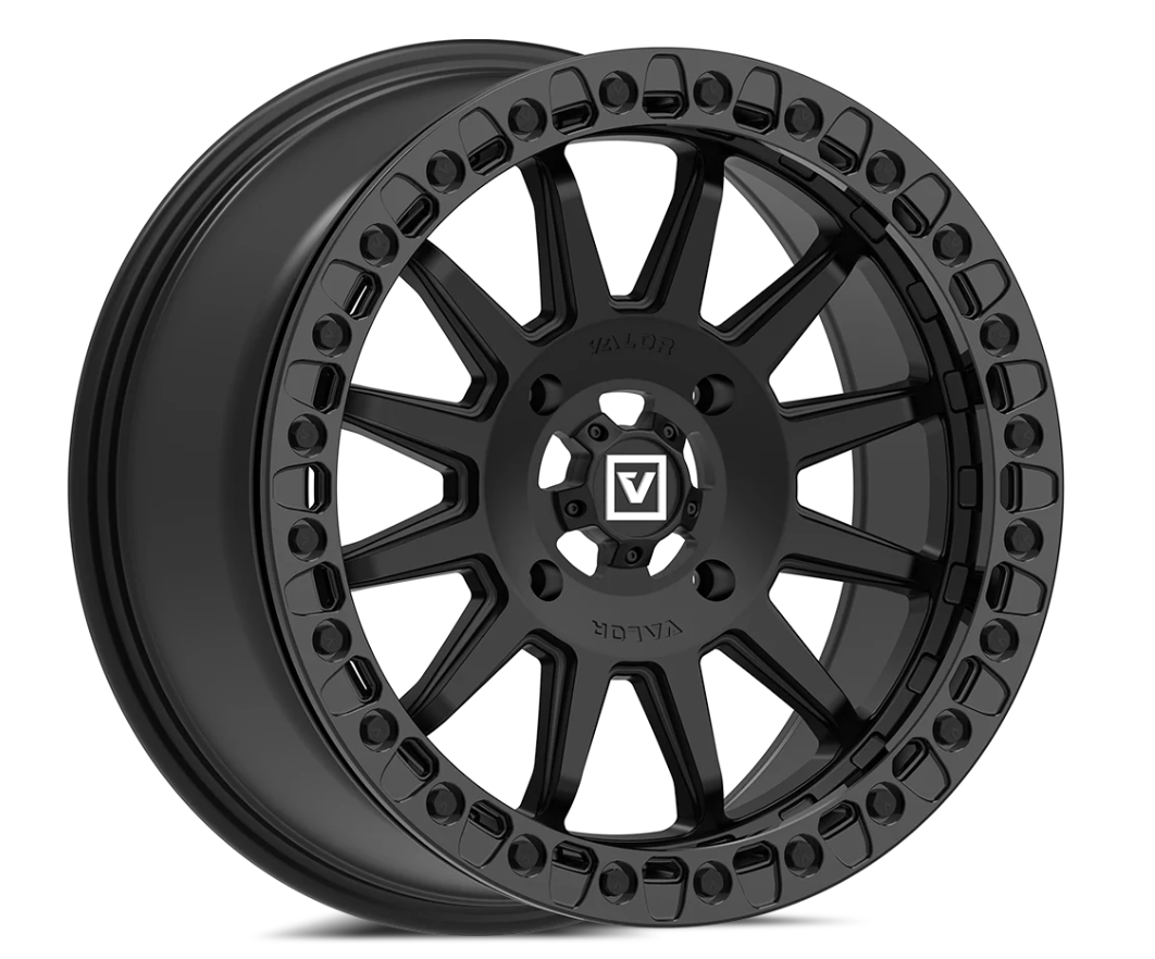 V09 BEADLOCK FLOW FORM 15X7 +40 4X156 SATIN BLACK
