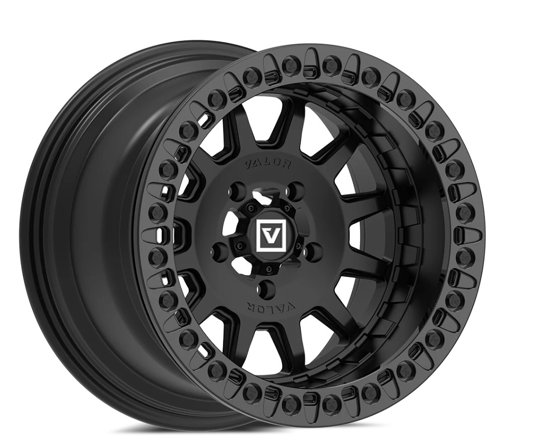 V09 BEADLOCK FLOW FORM 15X10 +00 6X139.7 SATIN BLACK