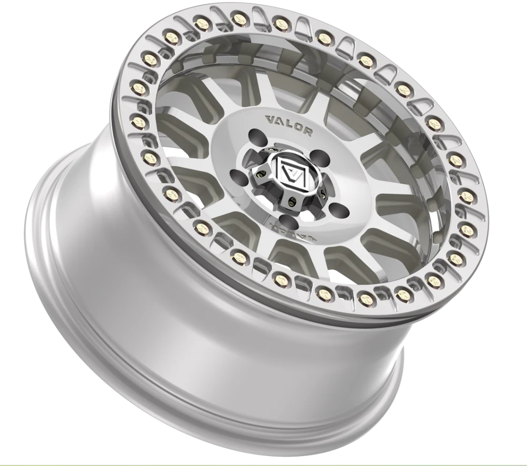 V09 BEADLOCK FLOW FORM 15X7 +40 6X139.7 RAW MACHINED