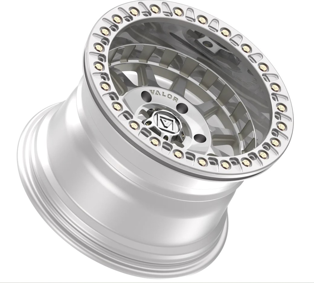 V09 BEADLOCK FLOW FORM 15X7 +40 6X139.7 RAW MACHINED