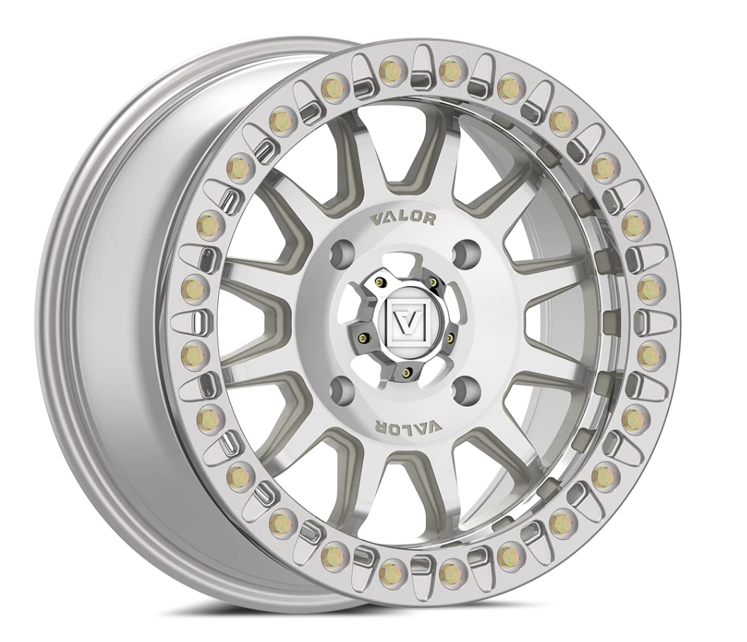 V09 BEADLOCK FLOW FORM 15X7 +40 6X139.7 RAW MACHINED