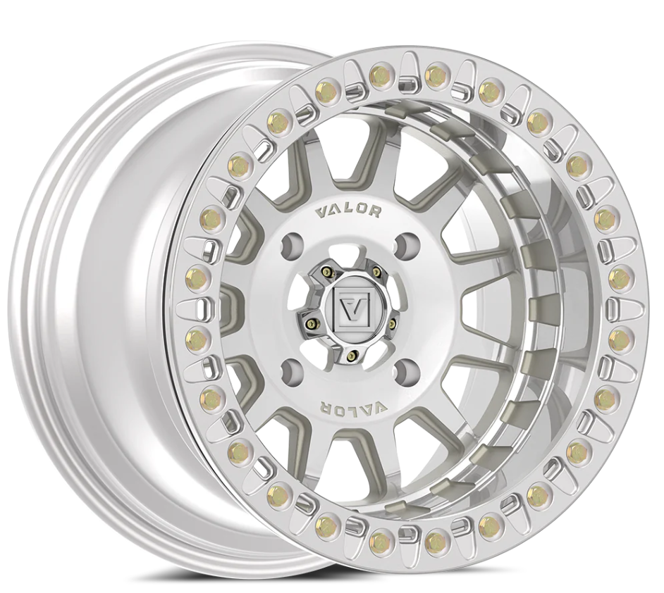 V09 BEADLOCK FLOW FORM 15X7 +40 6X139.7 RAW MACHINED