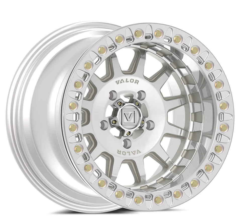 V09 BEADLOCK FLOW FORM 15X7 +40 6X139.7 RAW MACHINED