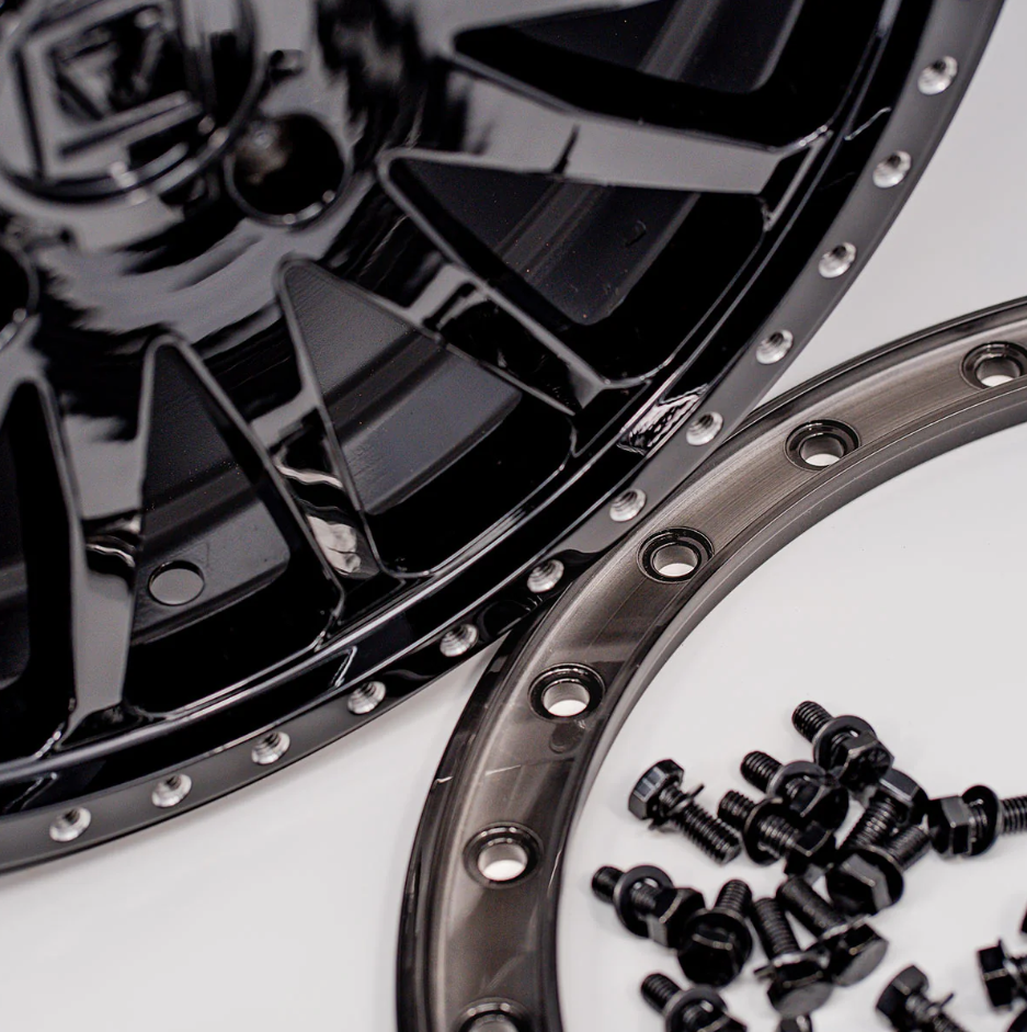 V06 BEADLOCK 15X10 +25 5X114.3 SATIN BLACK