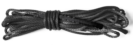 SYNTHETIC WINCH ROPE REPLACEMENT 15M 1.5TON 3500LBS
