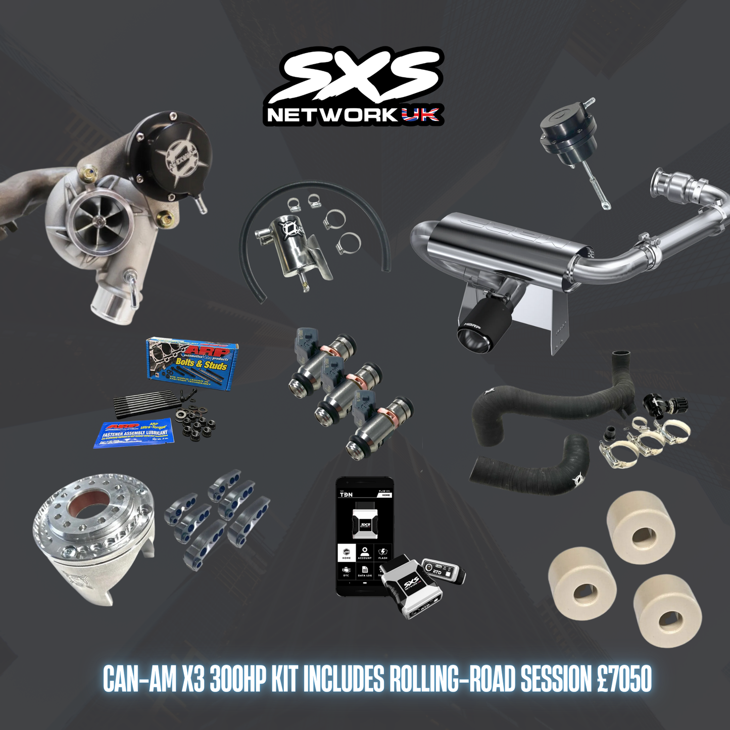 AA - SXS Can-Am X3 300HP Package