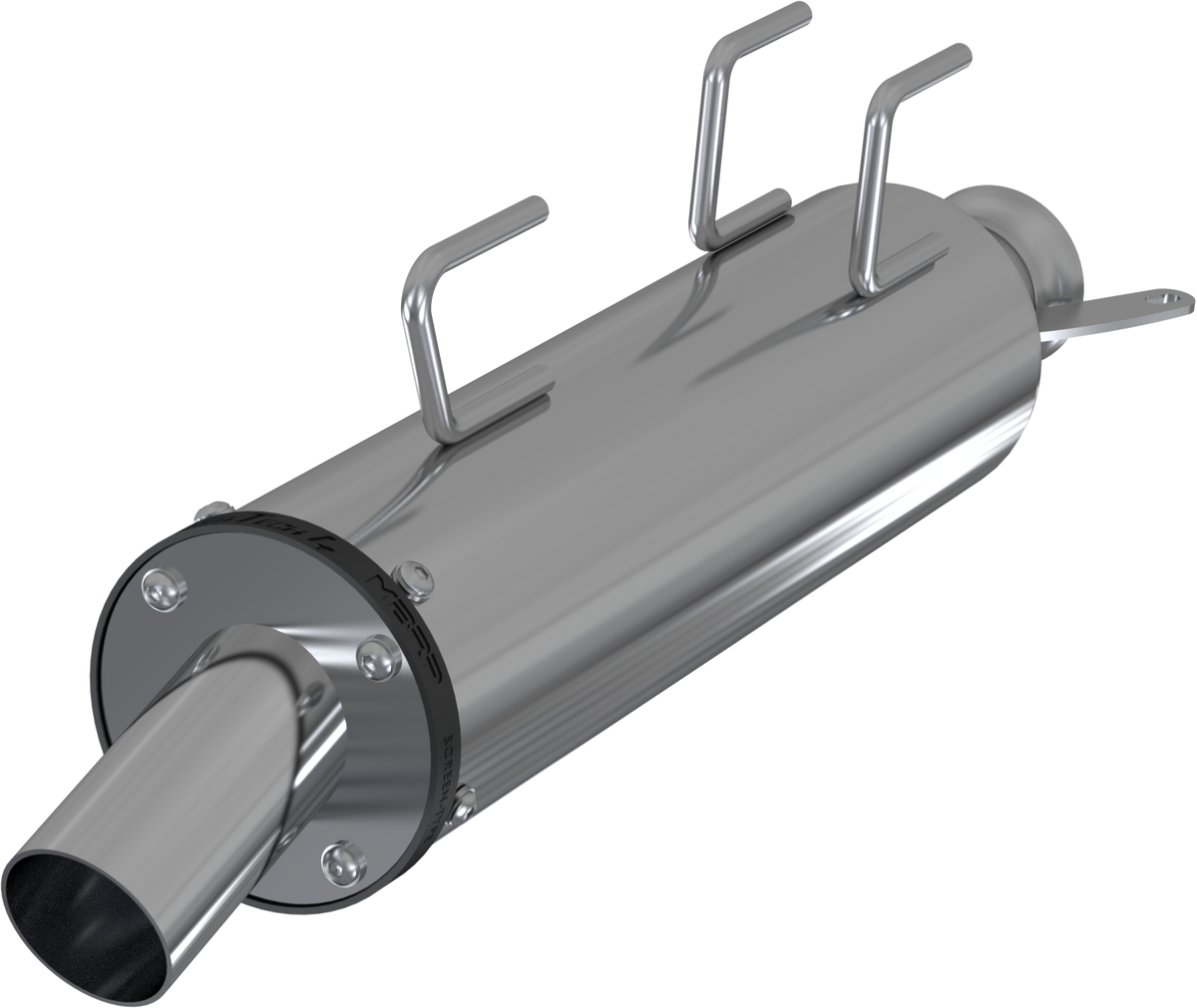 4" Slip-on Muffler Assembly