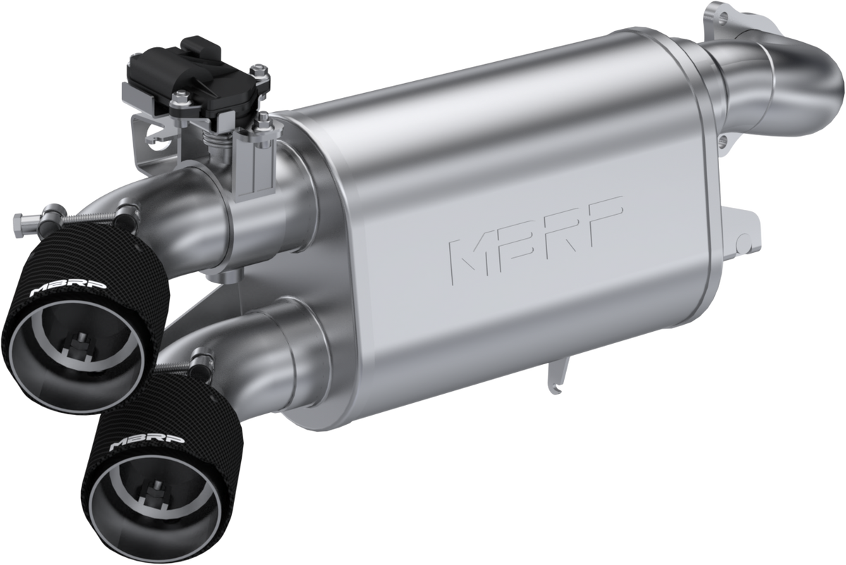 Slip-on, Active Exhaust, Dual out