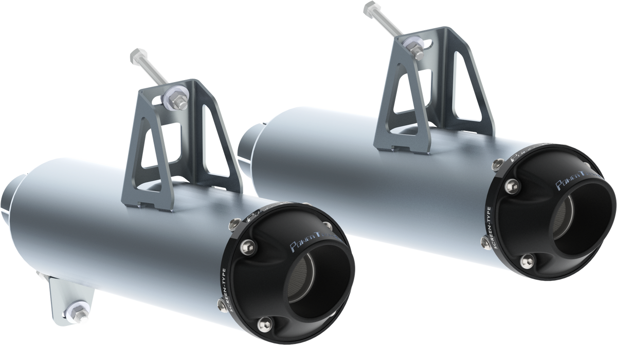 Dual Slip-on mufflers