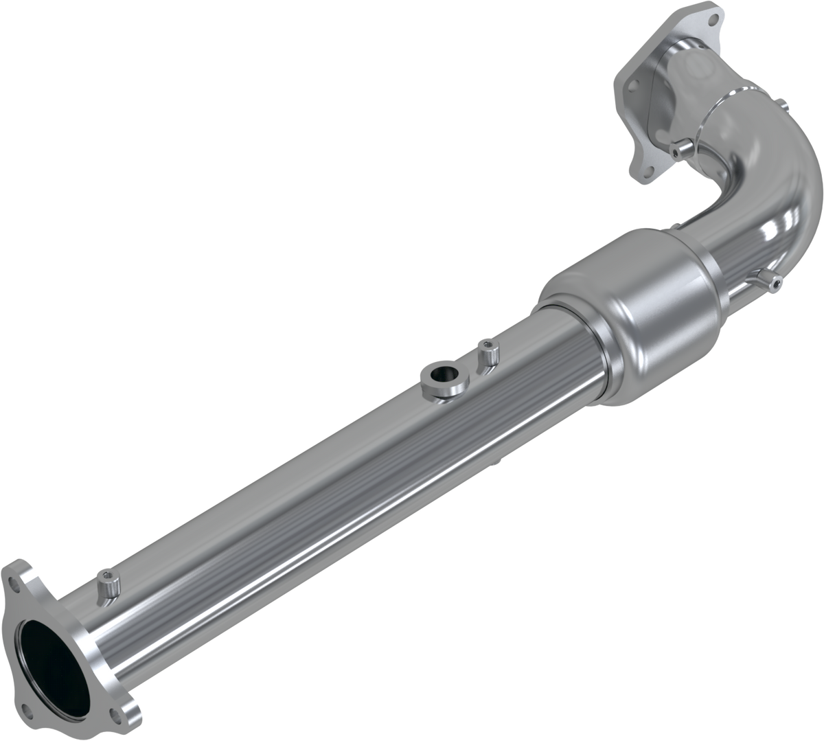 2.5" Turbo, Front Pipe