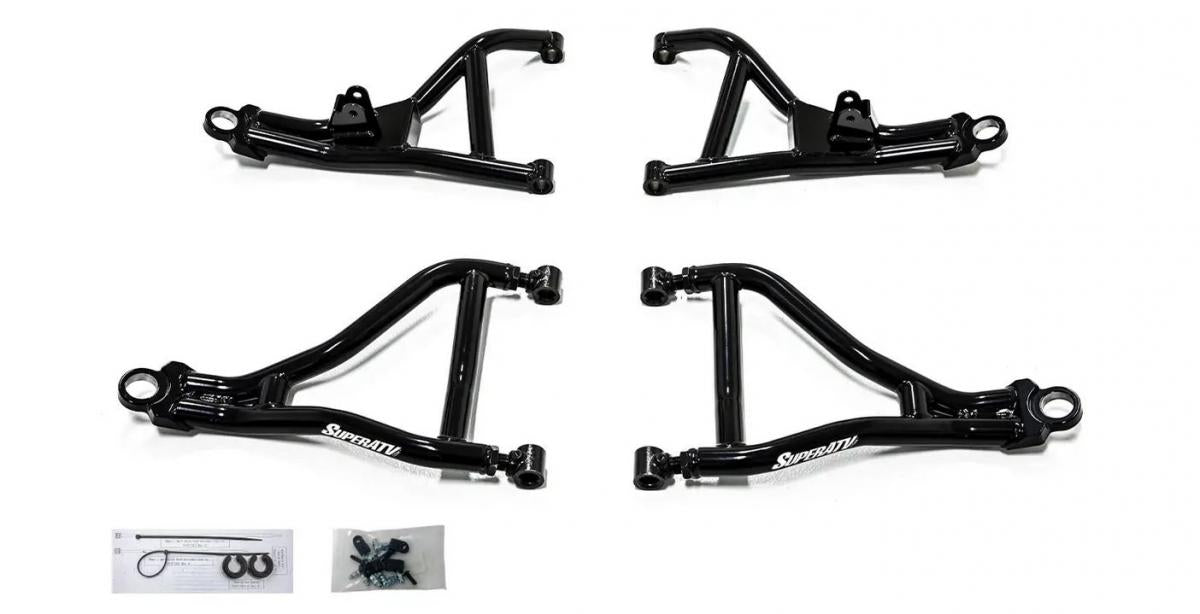 Can-Am Defender HC Front A-Arm Set, SUPER ATV, AA-CA-DEFXMR-2-HC-02, NO BUSHING OR BALL JOINT INCLUDED