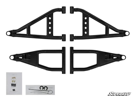 Polaris Ranger XP 570/900/1000 HC Front A-Arms, SUPER ATV, AA-P-RAN900-1.5-HC-02, NO BUSHING OR BALL JOINT INCLUDED