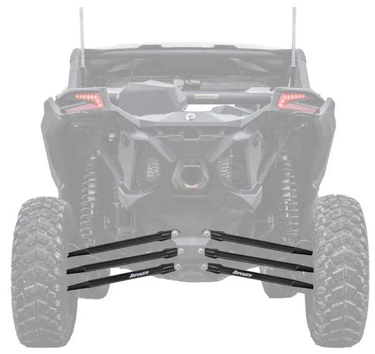 Can-Am Maverick X3 Boxed Radius Arm SET, SUPER ATV, RA-CA-X3-001-02, KIT CONTAINS 6 ARMS