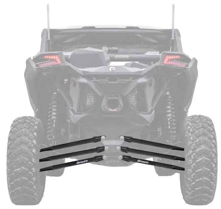 Can-Am Maverick X3 Boxed Radius Arm SET, SUPER ATV, RA-CA-X3-001-02, KIT CONTAINS 6 ARMS