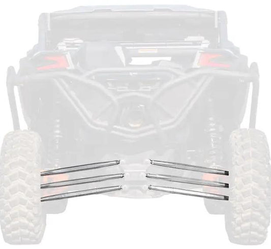 Can-Am Maverick X3 Billet Radius Arm SET, SUPER ATV, RA-CA-X3-002, KIT CONTAINS 6 ARMS