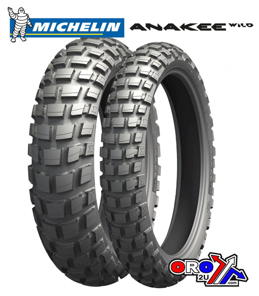 110/80-18 (58S) MICHELIN ANAKEE WILD, REAR TRAIL TYRE 541241, ROAD, MC