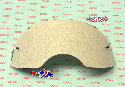 OAKLEY AIRBRAKE LENS SILVER MIRROR, RNR LMPCS023 TO FIT AIRBRAKE GOGGLES, NOT GENUINE OAKLEY