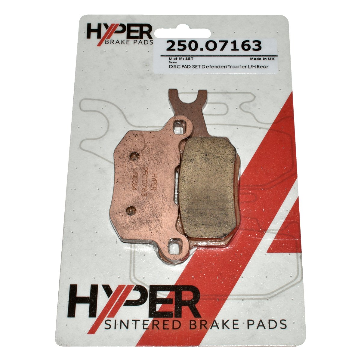 Brake Disc Pads – Rear L/H – Can-Am – Traxter /Commander