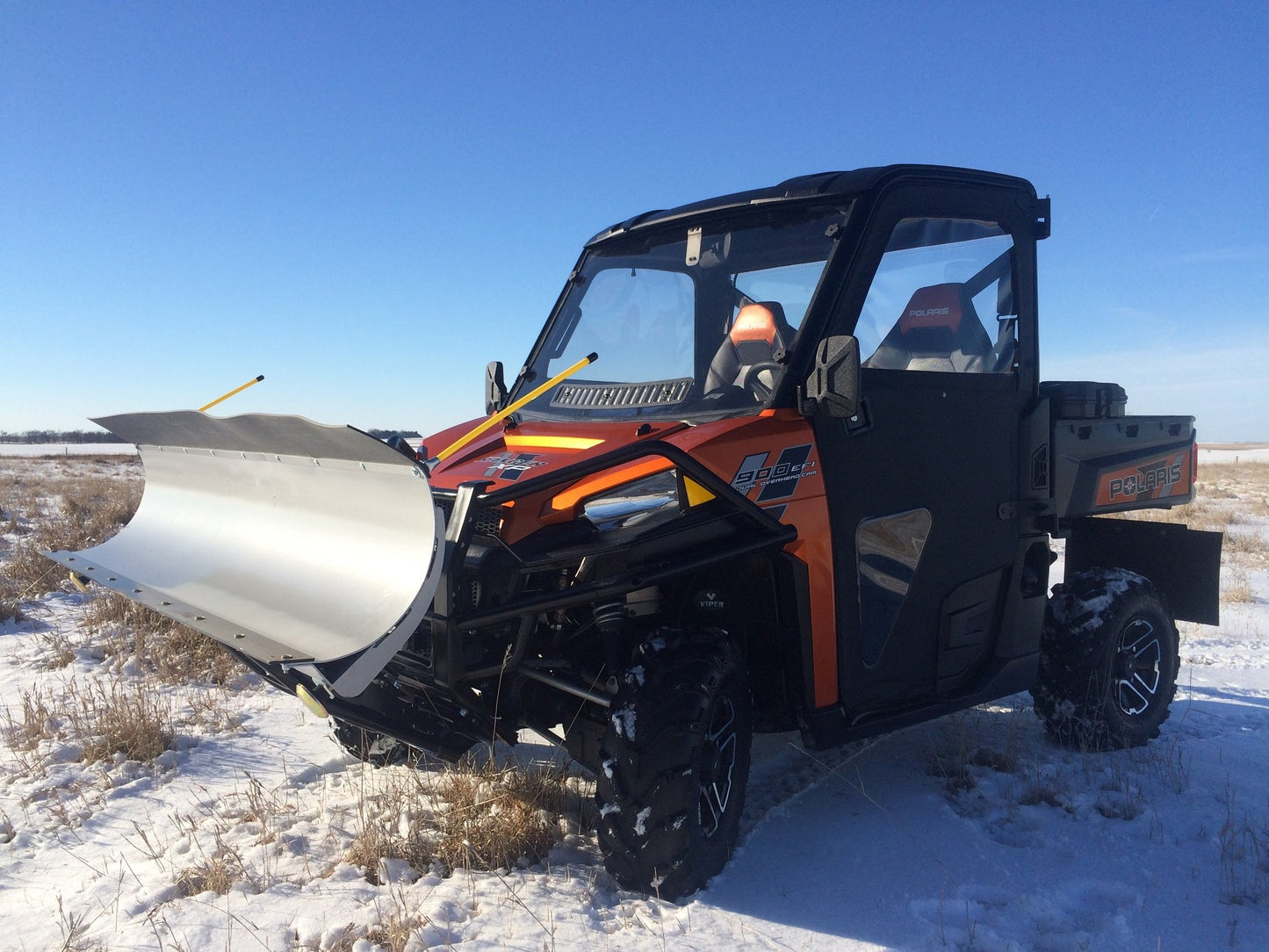 KFI ATV Steel Plow Blade – Straight 54in Pro-S Series