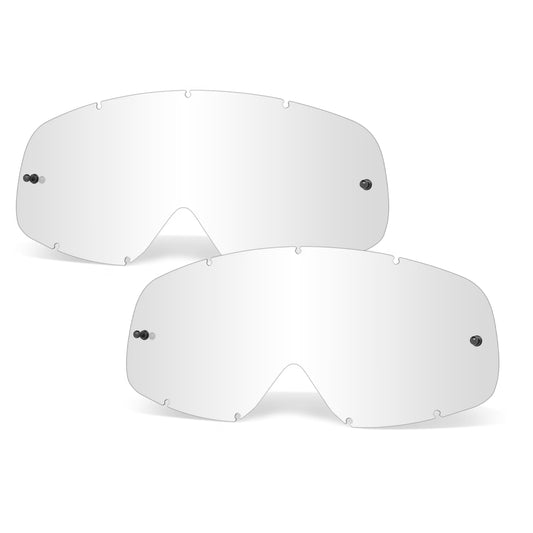 O-FRAME OAKLEY ROLL OFF LENS, OAKLEY 02891, GOGGLE, TWO REPLACEMENT CLEAR LENS
