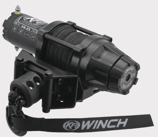 KFI Assault Series Winch 2500lbs - Synthetic Cable