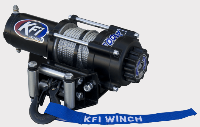 KFI Winch 2500lbs - Steel Cable