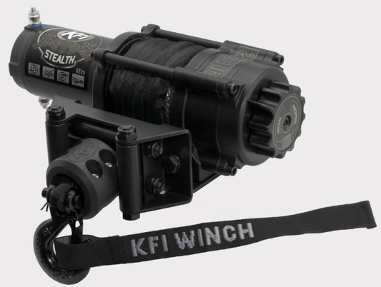 KFI Stealth Winch 2500lbs - Synthetic Cable