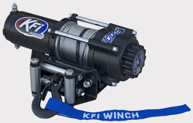 KFI Winch 3000lbs - Steel Cable