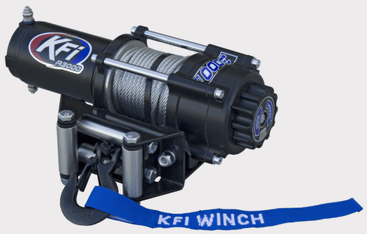 KFI Winch 3000lbs - Steel Cable