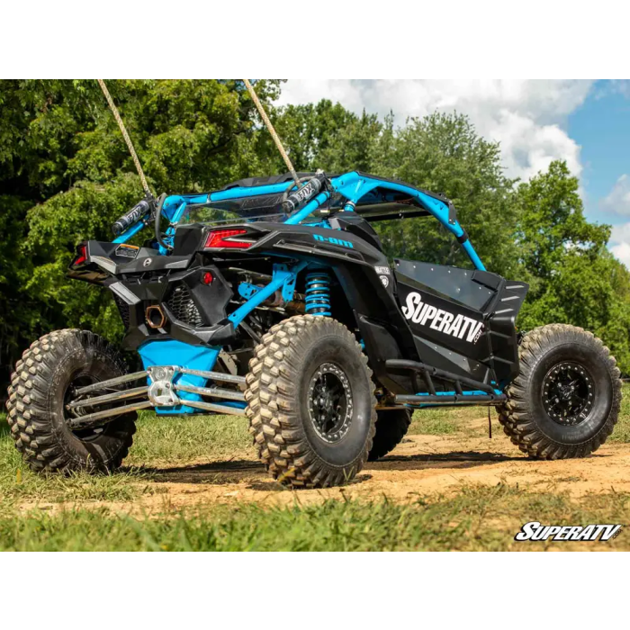 CANAM MAVERICK X3 HD WHEEL ARCH FENDER FLARES MUD GUARDS, SUPER ATV FF-CA-X3-001