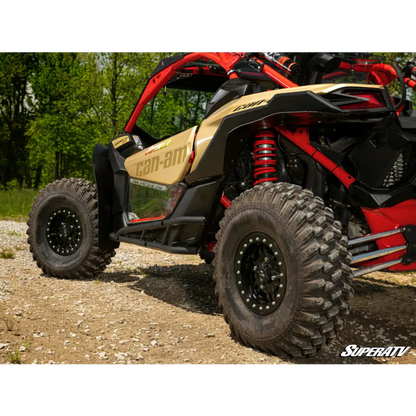 CANAM MAVERICK X3 LOW PROFILE WHEEL ARCH FENDER FLARES MUD GUARDS, SUPER ATV FF-CA-X3