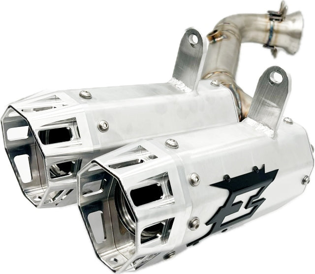 Empire Industries Dual Slip On Exhaust For 2025+ CAN-AM Outlander G3