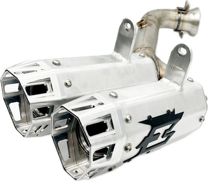 Empire Industries Dual Slip On Exhaust For 2025+ CAN-AM Outlander G3