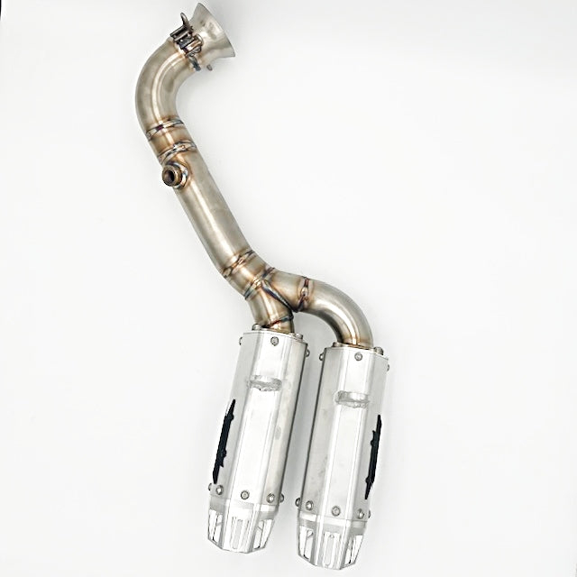 Empire Industries Dual Slip On Exhaust For 2025+ CAN-AM Outlander G3