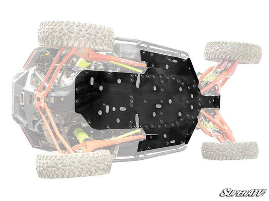 FULL SKID PLATE POLARIS PRO R 2 SEAT