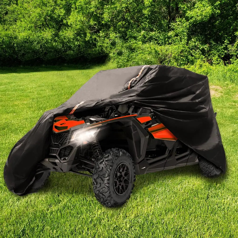 210D PU 4 Seat X3 Cover KEMIMOTO UTV Utility Vehicle Storage Cover For Can-Am Maverick X3 brp Maverick x3 Rain Protect Mud