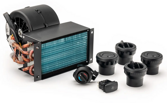 CANAM IN DASH CAB HEATER MATRIX BLOWER, SUPER ATV HTR-CA-T-ID