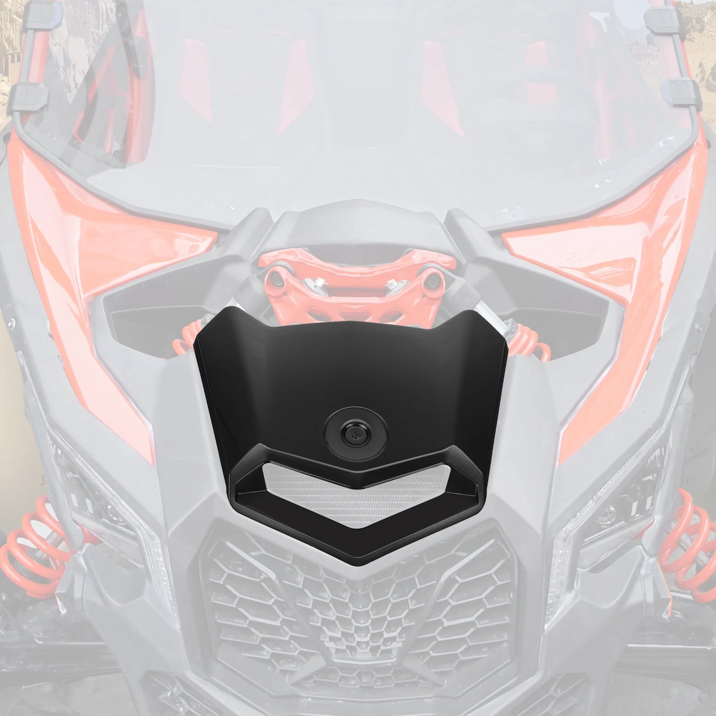 Maverick X3 UTV KEMIMOTO Black Facia Cover for Can-am Maverick x3 Max Turbo R XDS 2017-2024 705011095