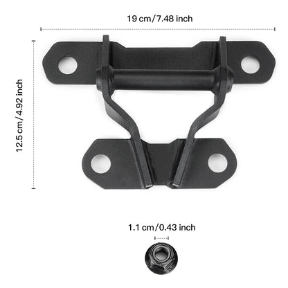 UTV Rear Pull Plate Tow Recovery Hook 715004450 For Can-am Maverick X3 Max R RR 4x4 XMR XDS XRC XRS DS RS Turbo DPS 900 HO 2017+