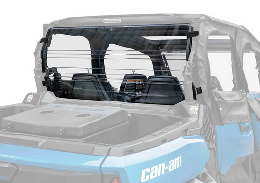 REAR WINDSCREEN POLYCARBONATE CANAM COMMANDER UTV, WINDSHIELD